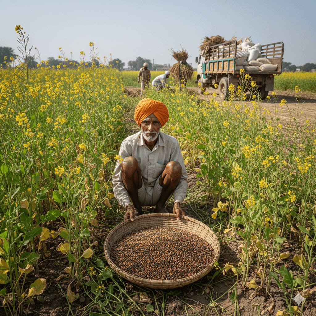 Mustard Seeds (Sarson) thumbnail 3