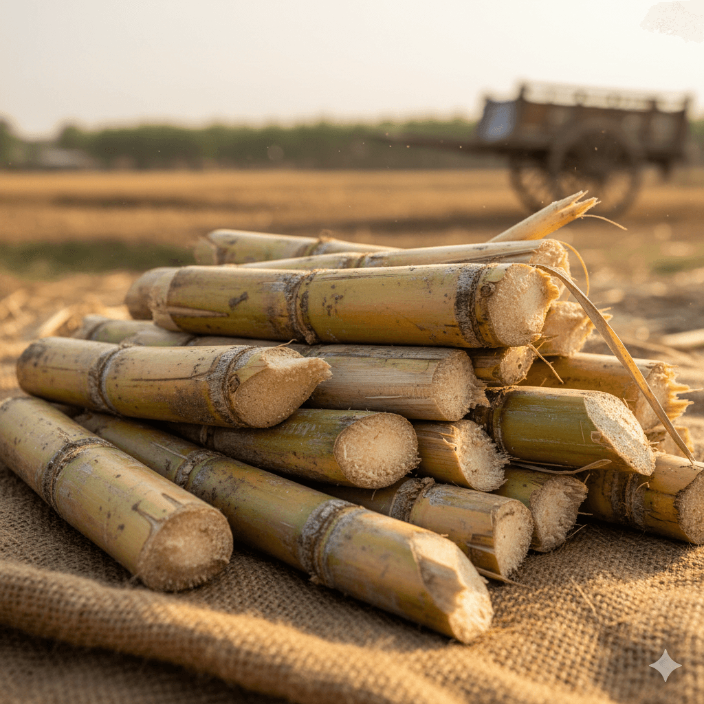 Fresh Sugarcane